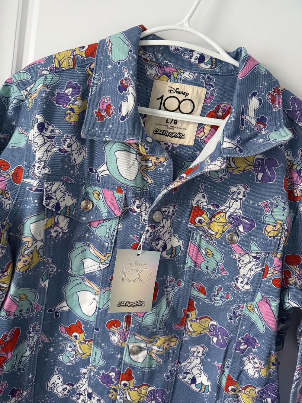 Cakeworthy D100 Disney Denim Jacket (brand new with tags)